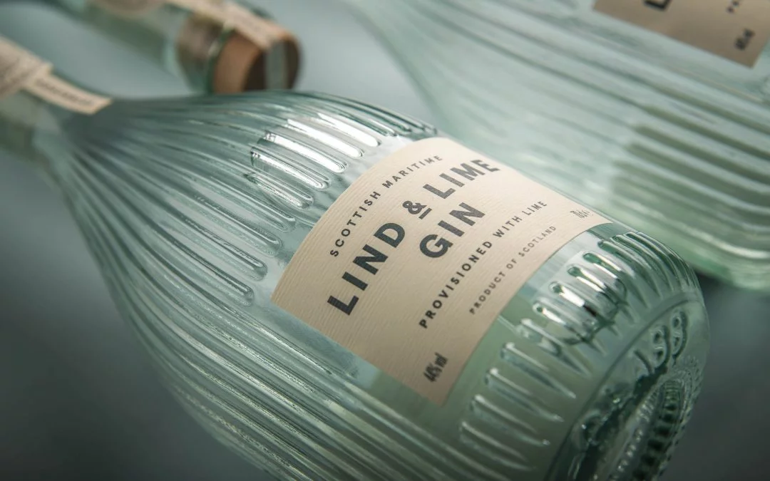 Port of Leith Lind and Lime Gin bottle
