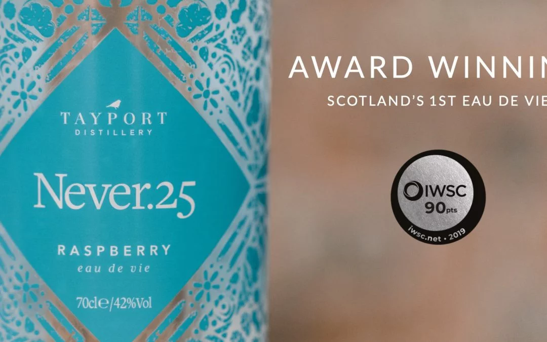 Tayport Distillery wins silver for Scotland’s 1st Eau De Vie and Great Taste Award for Scotland’s 1st Cassis